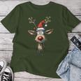 Reindeer Reindeer Christmas Women's Christmas Outfits T-shirt Frauen Lustige Geschenke