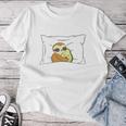 Official Sleep Sloth Avocado Pyjamas T-shirt Frauen Lustige Geschenke