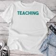 Unterrichten Ist Mein Ding Teacher T-shirt Frauen Lustige Geschenke