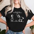 Ach Du Hast Hier Gefegt Hier Gefegt Horse Riding Stall T-shirt Frauen Geschenke für Sie