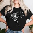 Dandelion Saxophone For Saxophonist Saxophone T-shirt Frauen Geschenke für Sie