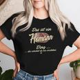 Das Ist Ein Homann Ding Lustiges Familie Homann T-shirt Frauen Geschenke für Sie