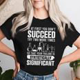 Statistics Science Pun For Chemistry Women T-shirt Gifts for Her