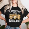 Ich Mag Halt Owls Children's Girls' S T-shirt Frauen Geschenke für Sie