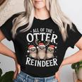 All Otter Reindeer Sea Animal Lovers Boys Girls T-shirt Frauen Geschenke für Sie