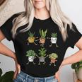 Plants Fan Gardener Pot Plant Florist T-shirt Frauen Geschenke für Sie