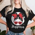 Shqipëria Albania Flagajza Shqiptare Albanian Girl T-shirt Frauen Geschenke für Sie