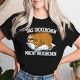 Sloth Das Dickerchen Macht Ein Naperchen T-shirt Frauen Geschenke für Sie