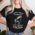 Tölten Iceland Horse Riding Slogan T-shirt Frauen Geschenke für Sie