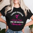 Turner Girl's Liebevoll Frech Gymnastics Gymnastics T-shirt Frauen Geschenke für Sie