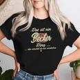 Women's Das Ist Ein Becker Ding Family Becker With-Neck T-shirt Frauen Geschenke für Sie