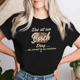 Women's Das Ist Ein Bosch Ding Family Bosch With-Neck T-shirt Frauen Geschenke für Sie