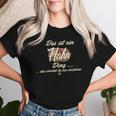 Women's Das Ist Ein Hahn Ding Family Cockerel With-Neck S T-shirt Frauen Geschenke für Sie