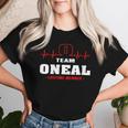 Women's Oneal Last Name Family Name Team Oneal Life Member T-shirt Frauen Geschenke für Sie