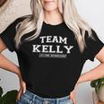 Women's Team Kelly Proud Family Name Last Name With-Neck T-shirt Frauen Geschenke für Sie