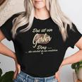 Women's With-Neck Das Ist Ein Gerber Ding S T-shirt Frauen Geschenke für Sie