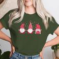 Christmas Gnome Christmas T-shirt Frauen Geschenke für Sie