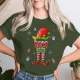 Christmas Outfit Sparkling Wine Elf Christmas T-shirt Frauen Geschenke für Sie