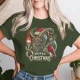 Goth Santa Claus Gothic For Krampus Ugly Christmas Women T-shirt Gifts for Her