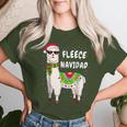 Llama Alpaca Christmas Fleece Navidad T-shirt Frauen Geschenke für Sie