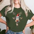 Reindeer Reindeer Christmas Women's Christmas Outfits T-shirt Frauen Geschenke für Sie