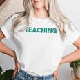 Unterrichten Ist Mein Ding Teacher T-shirt Frauen Geschenke für Sie