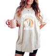 Grande Soeur Bébé Licorne Pour Fille T-shirt oversize confortable pour femme Ivory