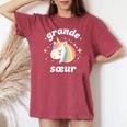 Grande Soeur Bébé Licorne Pour Fille T-shirt oversize confortable pour femme Crimson