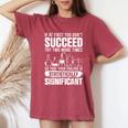 Statistics Science Pun For Chemistry Women's Oversized Comfort T-Shirt Crimson