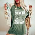 Statistics Science Pun For Chemistry Women's Oversized Comfort T-Shirt Moss