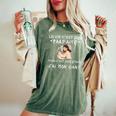 Laie N'est Pas Parfaite Cadeau Chat Humour T-shirt oversize confortable pour femme Moss