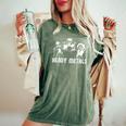 Teacher Saying Heavy Metals Rocks Chemistry Music Love Women's Oversized Comfort T-Shirt Moss