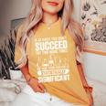 Statistics Science Pun For Chemistry Women's Oversized Comfort T-Shirt Mustard