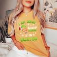Christmas I Am Sorry The Nice Nurse Is On Vacation Women's Oversized Comfort T-Shirt Yam
