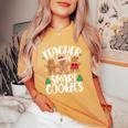 Christmas Teacher Holiday Teacher Of Smart Cookies Teachers Women's Oversized Comfort T-Shirt Yam