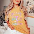 Just A Girl Who Loves Gymnastics Gymnast Gymnastics Girls Women's Oversized Comfort T-Shirt Yam