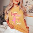 Team Sugar Plum Fairy Nutcracker Ballet Dance Christmas Girl Women's Oversized Comfort T-Shirt Yam