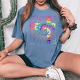 Senior Graduation Class Of 2025 Senior 2025 Boys Girls Women's Oversized Comfort T-Shirt Blue Jean