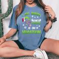 Christmas I Am Sorry The Nice Nurse Is On Vacation Women's Oversized Comfort T-Shirt Mustard