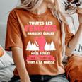 Citation Drôle De Chasse Pour Un Chasseuse T-shirt oversize confortable pour femme Yam