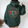 Nicu Christmas Crew Nicu Nurse Santa Favorite Xmas Costume Women Oversized Hoodie Back Print Forest Nicu Christmas Crew Nicu Nurse Santa Favorite Xmas Costume Women Oversized Hoodie Back Print Forest