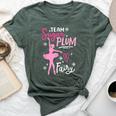 Team Sugar Plum Fairy Nutcracker Ballet Dance Christmas Girl Bella Canvas T-shirt Heather Forest