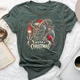 Goth Santa Claus Gothic For Krampus Ugly Christmas Bella Canvas T-shirt Heather Mauve