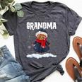 Cute Christmas Matching Family Grandma Gingerbread Women Women's Heather T-Shirt Heather Dark Grey