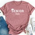 Senior 2026 Sister Class Of 2026 Sister Graduate Graduation Bella Canvas T-shirt Heather Mauve Senior 2026 Sister Class Of 2026 Sister Graduate Graduation Bella Canvas T-shirt Heather Mauve