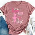 Team Sugar Plum Fairy Nutcracker Ballet Dance Christmas Girl Bella Canvas T-shirt Heather Mauve