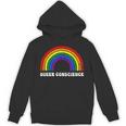 Queer Conscience Rainbow Gender Neutral Pride Androgyny Unisex Hoodie Queer Conscience Rainbow Gender Neutral Pride Androgyny Unisex Hoodie