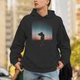 Beautiful Silhouette Sunset Lantern Festival Desert Freedom Unisex Hoodie