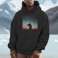 Beautiful Silhouette Sunset Lantern Festival Desert Freedom Unisex Hoodie