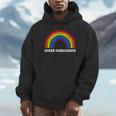Queer Conscience Rainbow Gender Neutral Pride Androgyny Unisex Hoodie Queer Conscience Rainbow Gender Neutral Pride Androgyny Unisex Hoodie